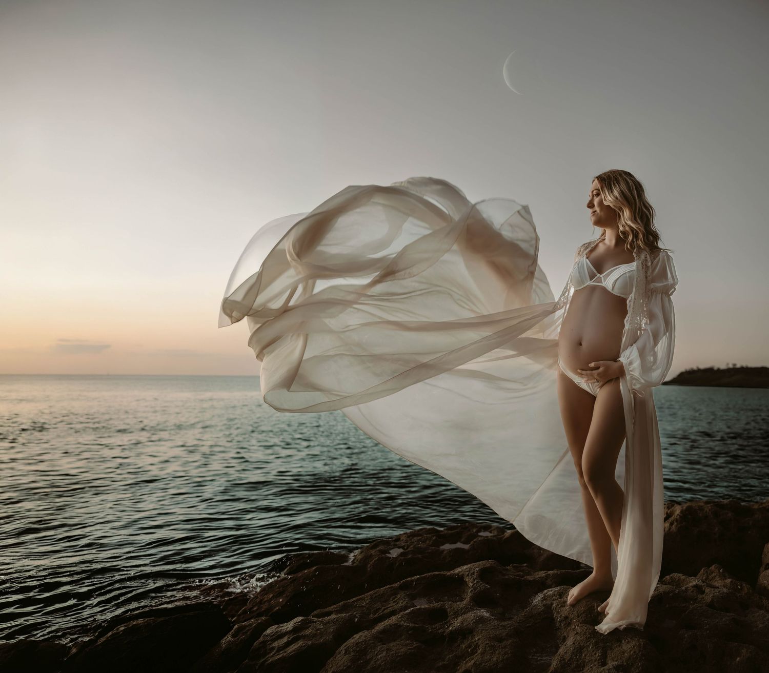 Maternity-photography-booderee-national-park-jervis-bay-sunset