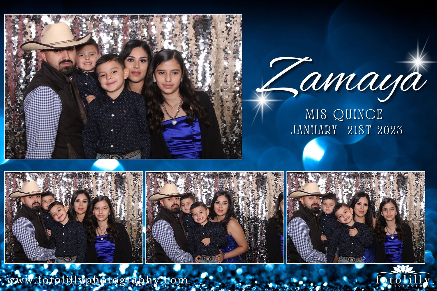 Interactive mirror photo booth for Quinceañera guests creating premium keepsake photos with Dallas Fort Worth rental professionals today