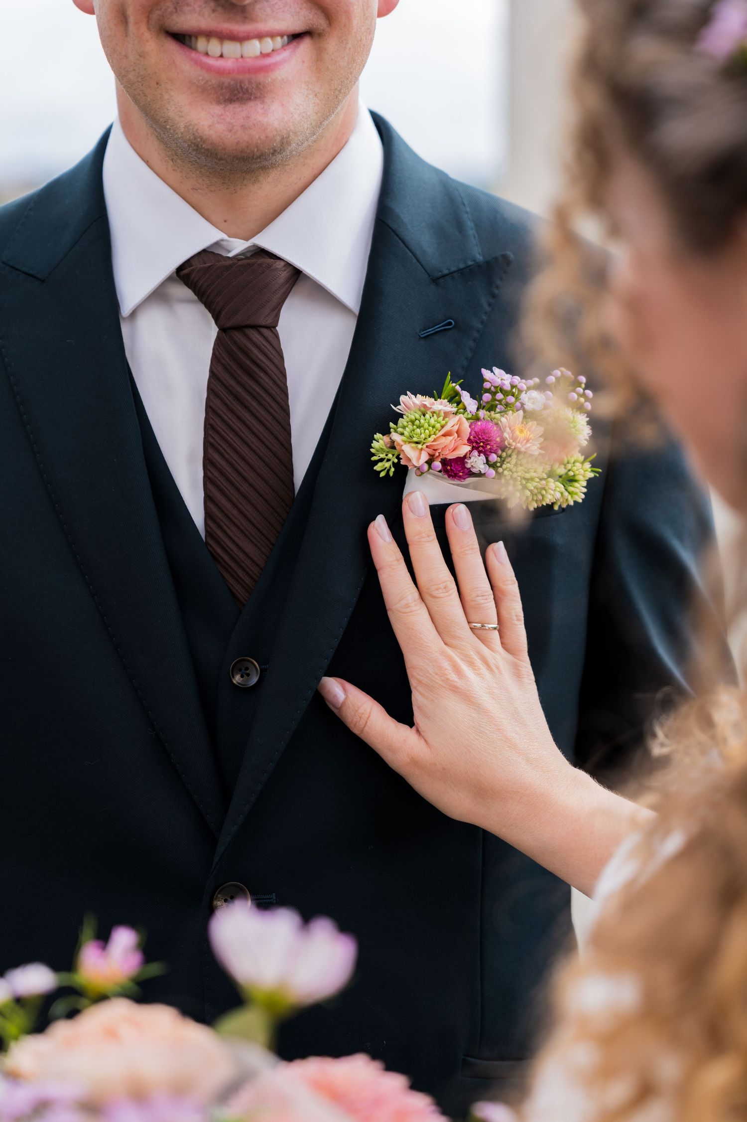 Hochzeitsfotograf Esslingen – Brautpaar bei der Trauung
