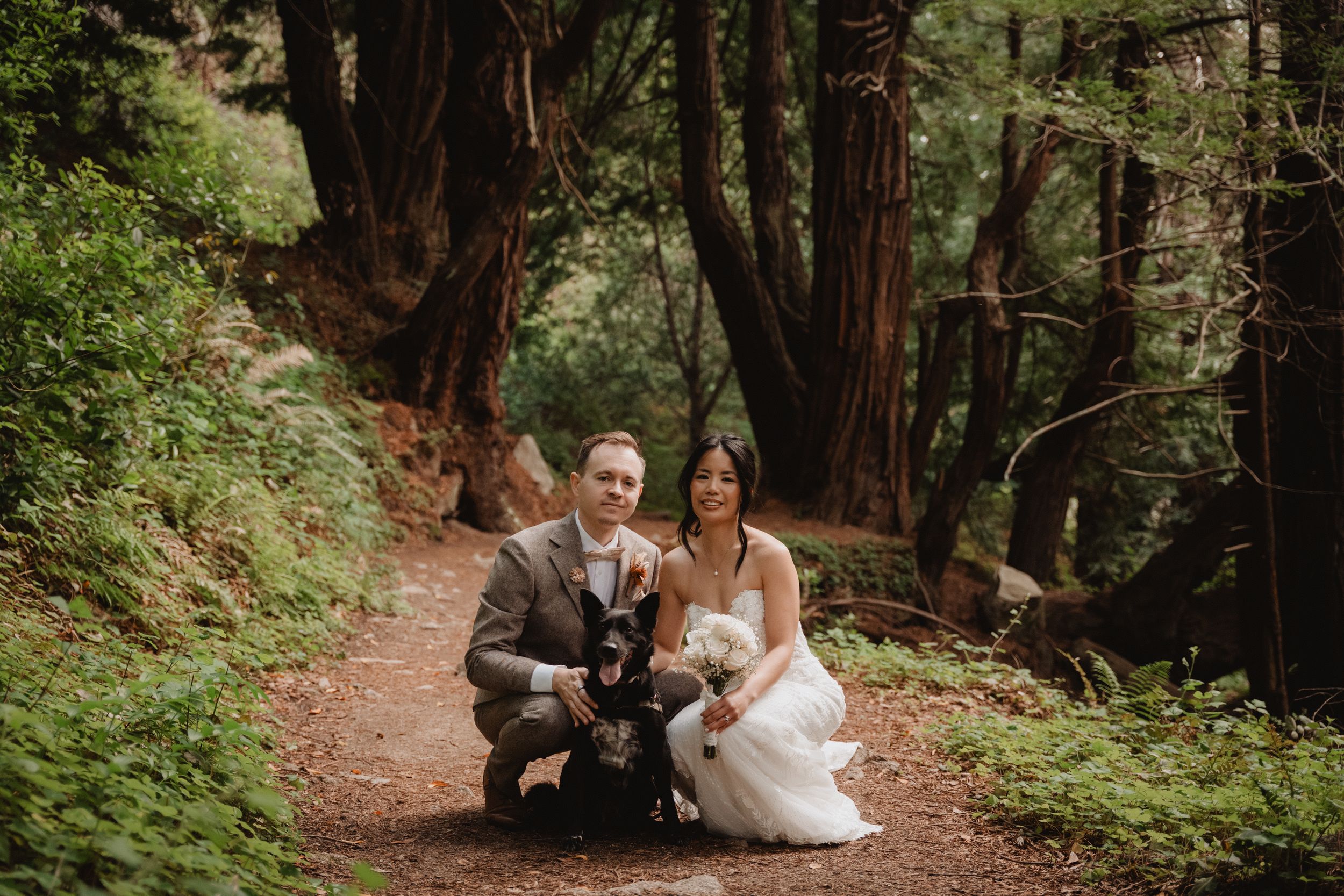 redwood bride and groom photos