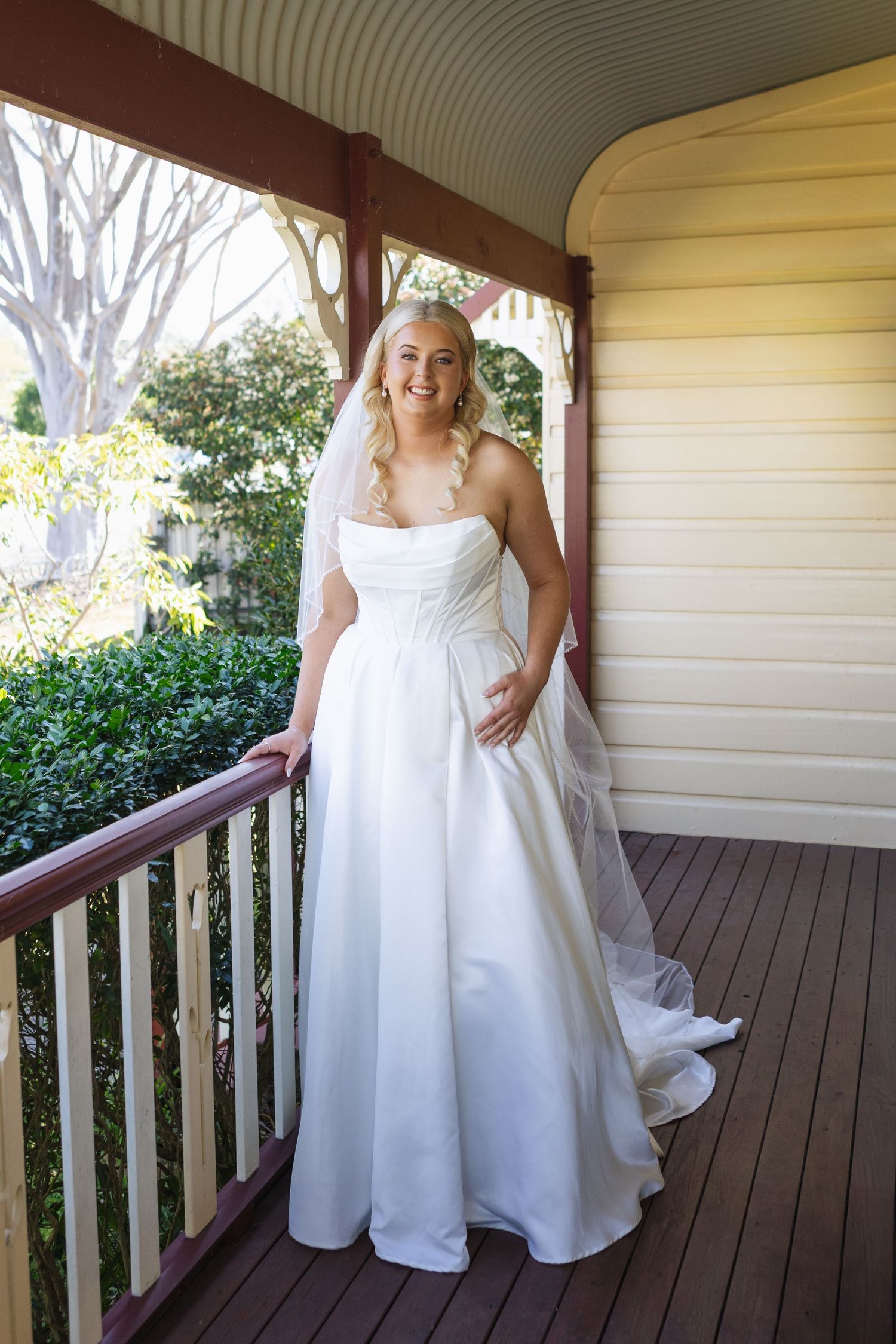 Bride at Dungog wedding in Hunter Valley NSW