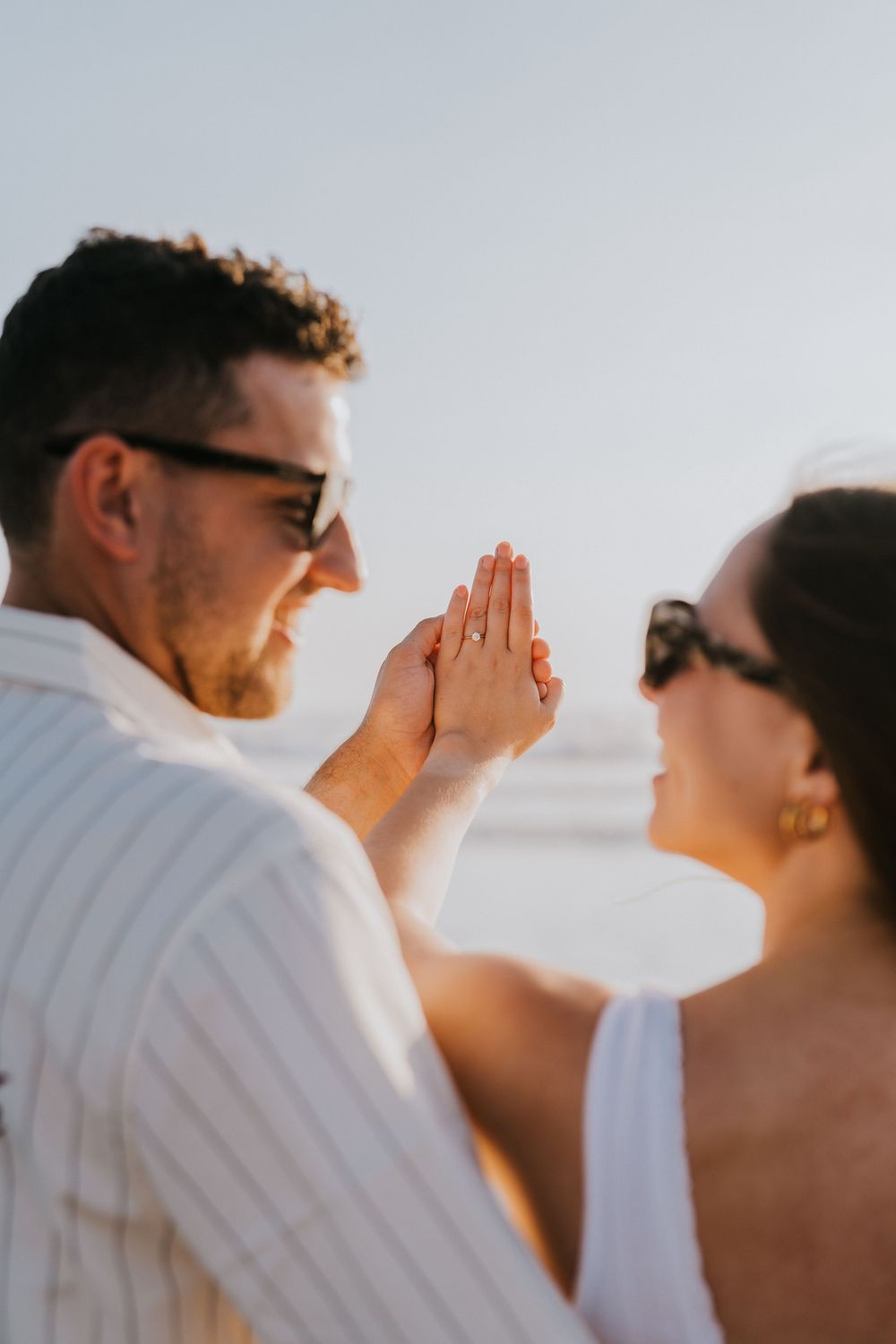 Romantic proposal at Petitenget Beach Seminyak