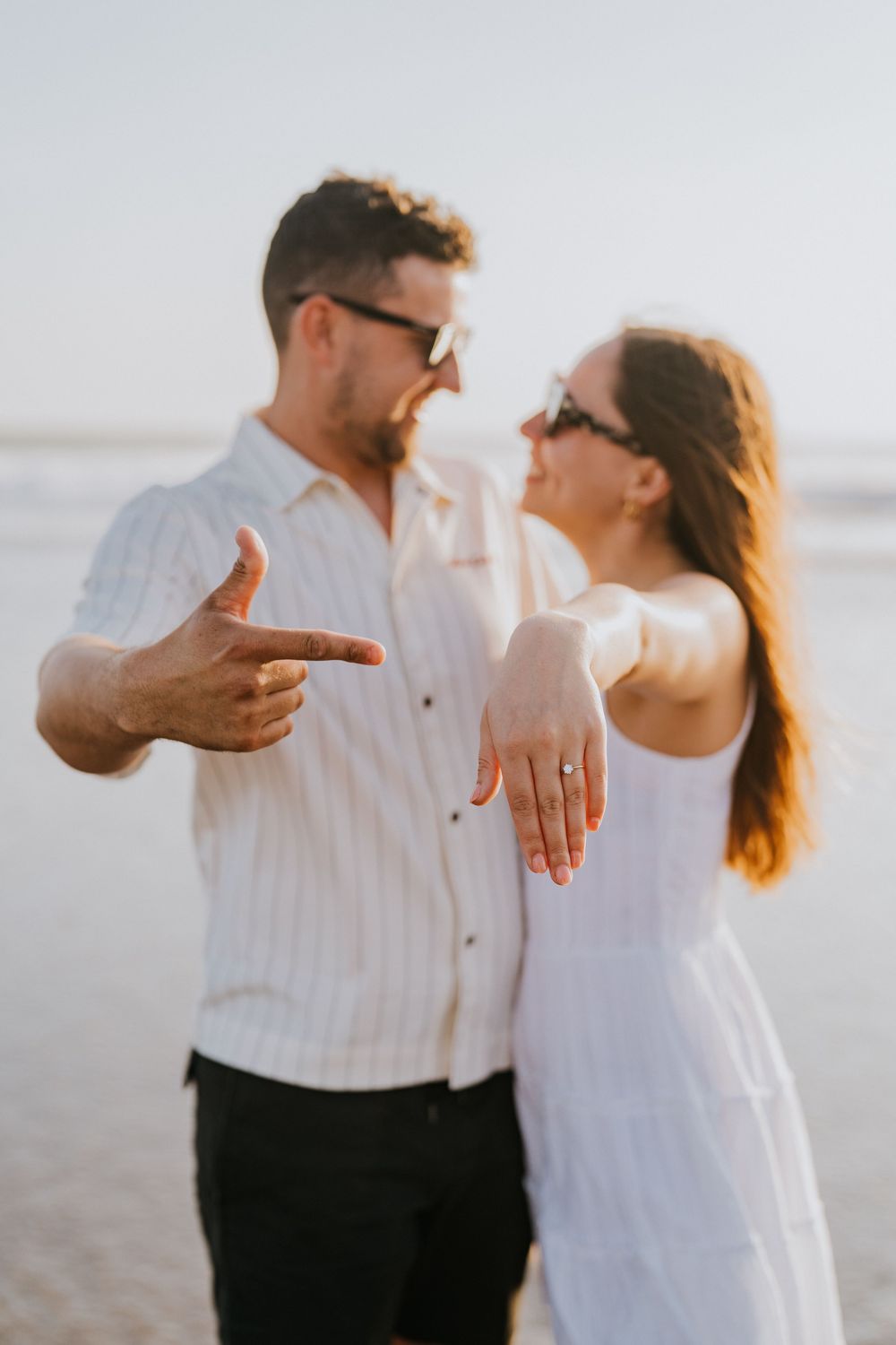 Romantic proposal at Petitenget Beach Seminyak