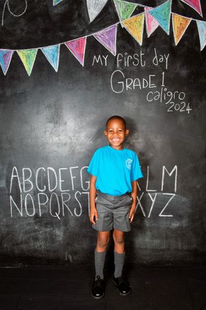 Individual school portrait of a learner at Caligro.