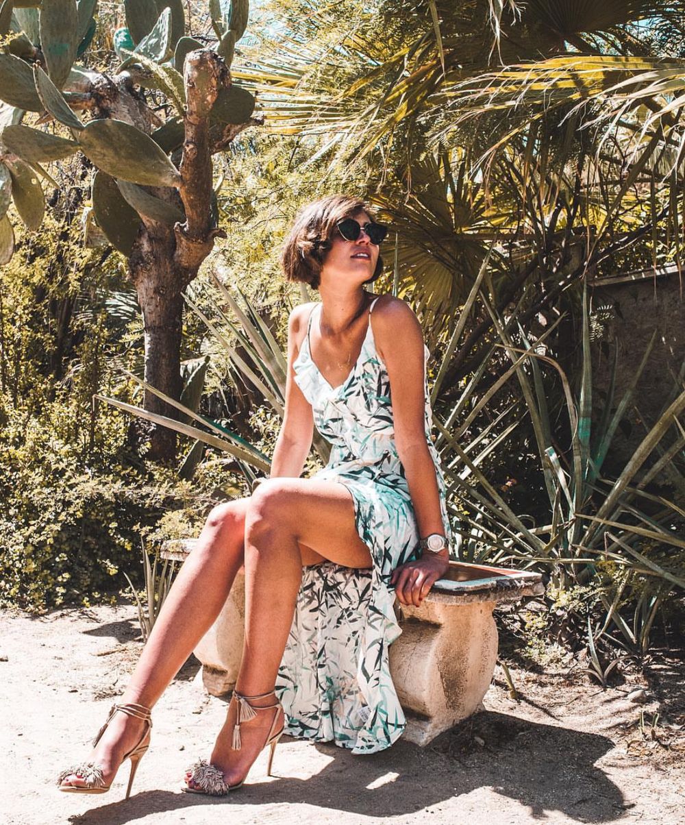 editorial senior portrait in Palm Springs desert, Joshua Tree senior photographer