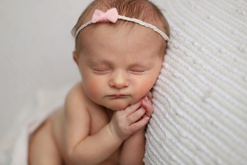 Newborn photography, vineyard, Utah