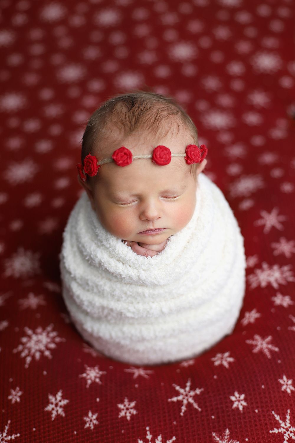 Christmas newborn photo, Utah newborn photography