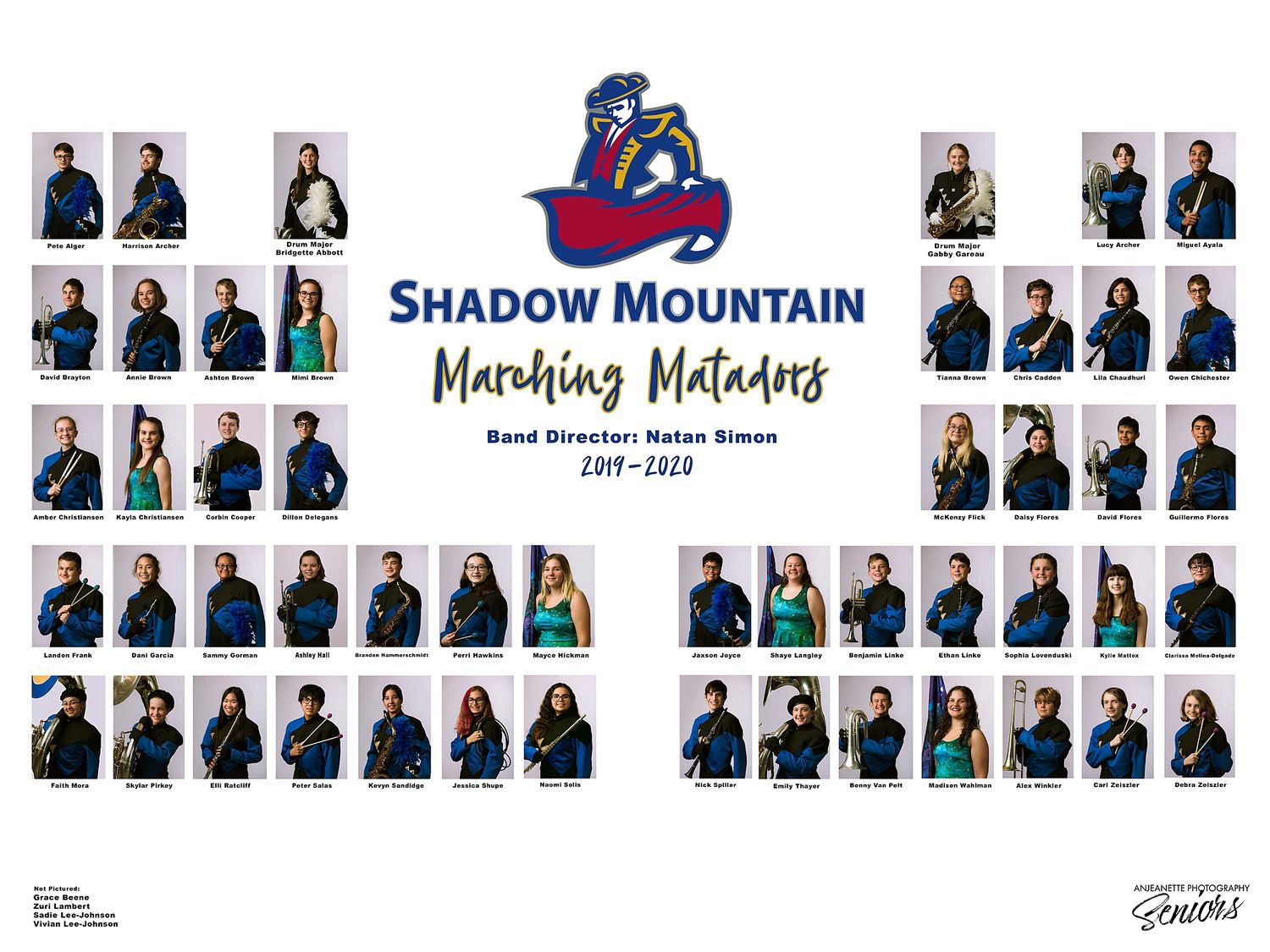 Sports Banner team Pictures Phoenix Arizona by Anjeanette Photography Grad High School Seniors AZ booster media day