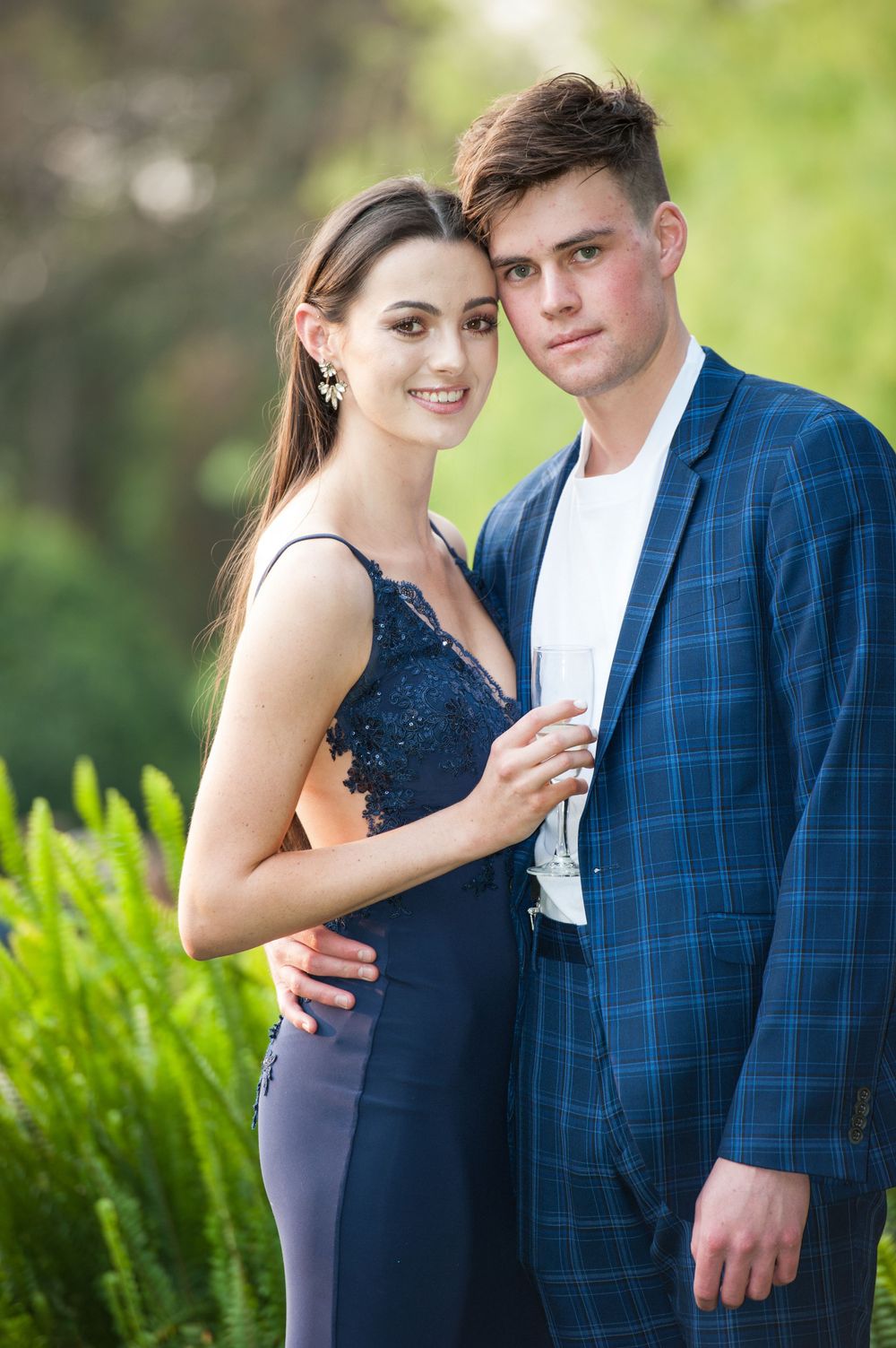 Couple at a matric dance shoot in Grahamstown Makhanda in the Eastern Cape