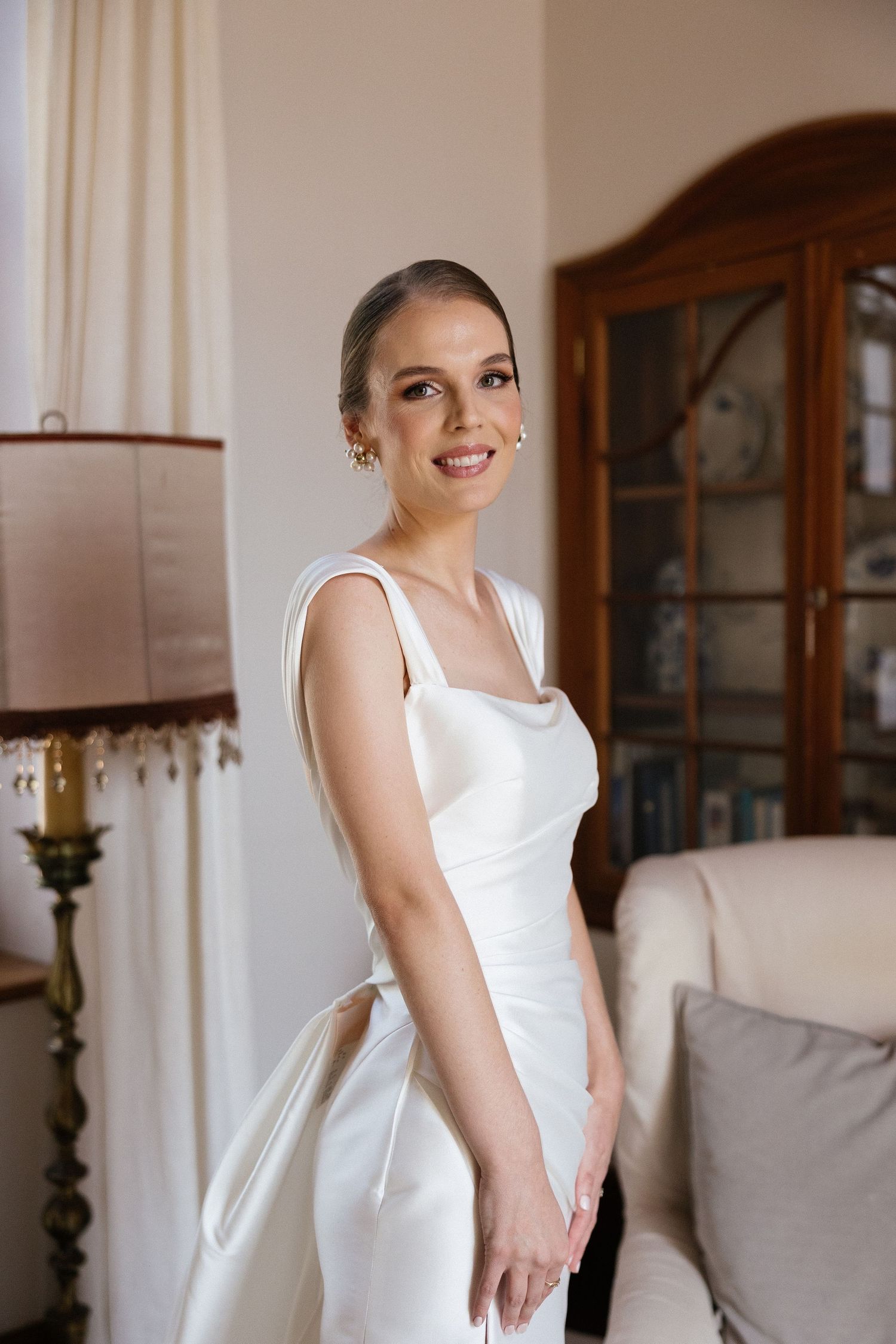 Wedding photographer Christene de Coning at Diamant Estate in Paarl with Deon Meiring and Masch dresses