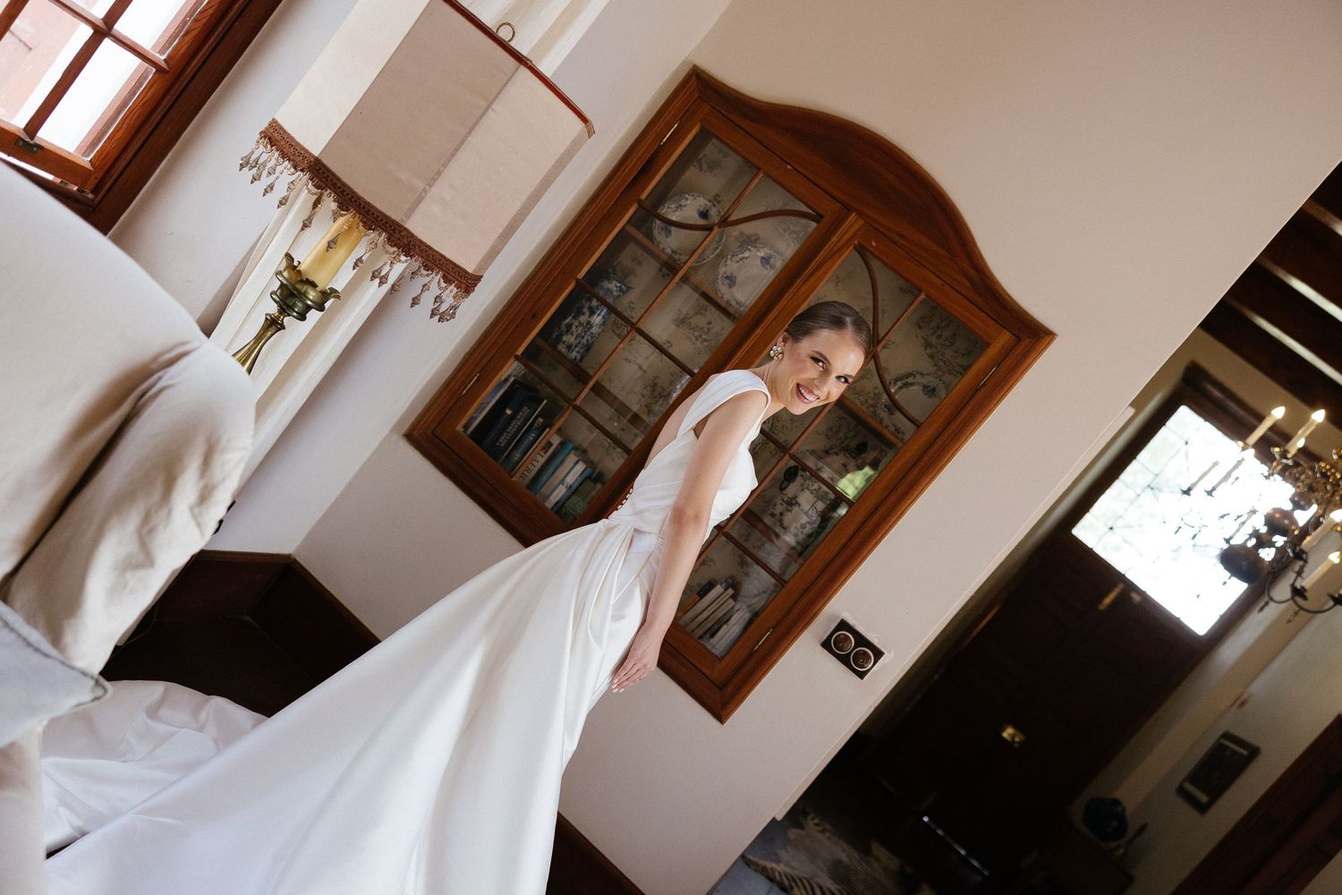 Wedding photographer Christene de Coning at Diamant Estate in Paarl with Deon Meiring and Masch dresses