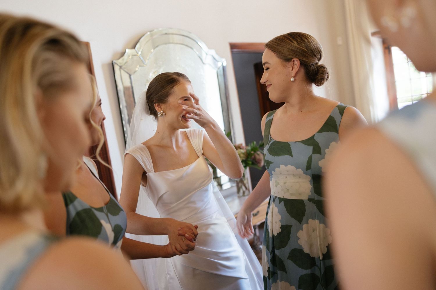 Wedding photographer Christene de Coning at Diamant Estate in Paarl with Deon Meiring and Masch dresses