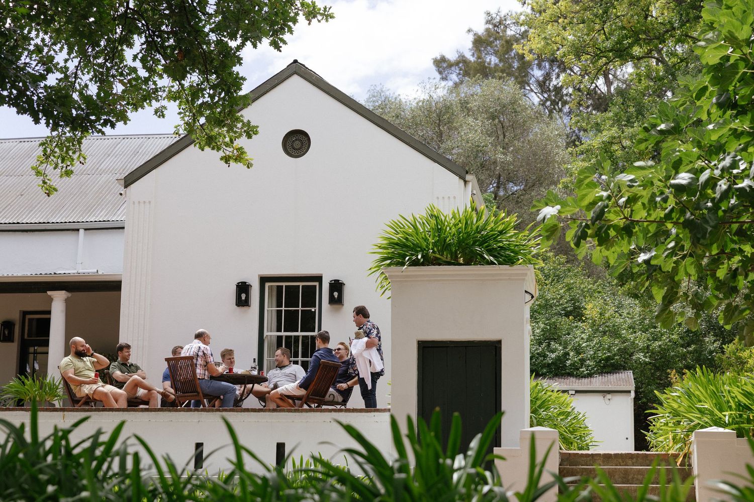 Wedding photographer Christene de Coning at Diamant Estate in Paarl with Deon Meiring and Masch dresses