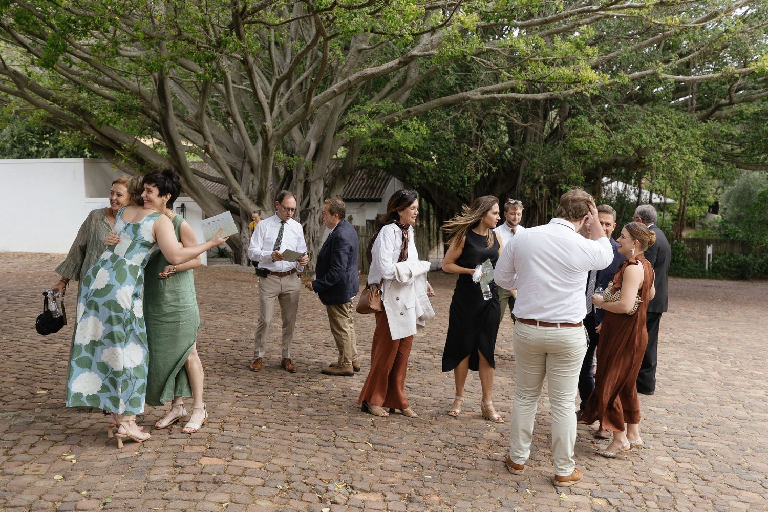 Wedding photographer Christene de Coning at Diamant Estate in Paarl with Deon Meiring and Masch dresses