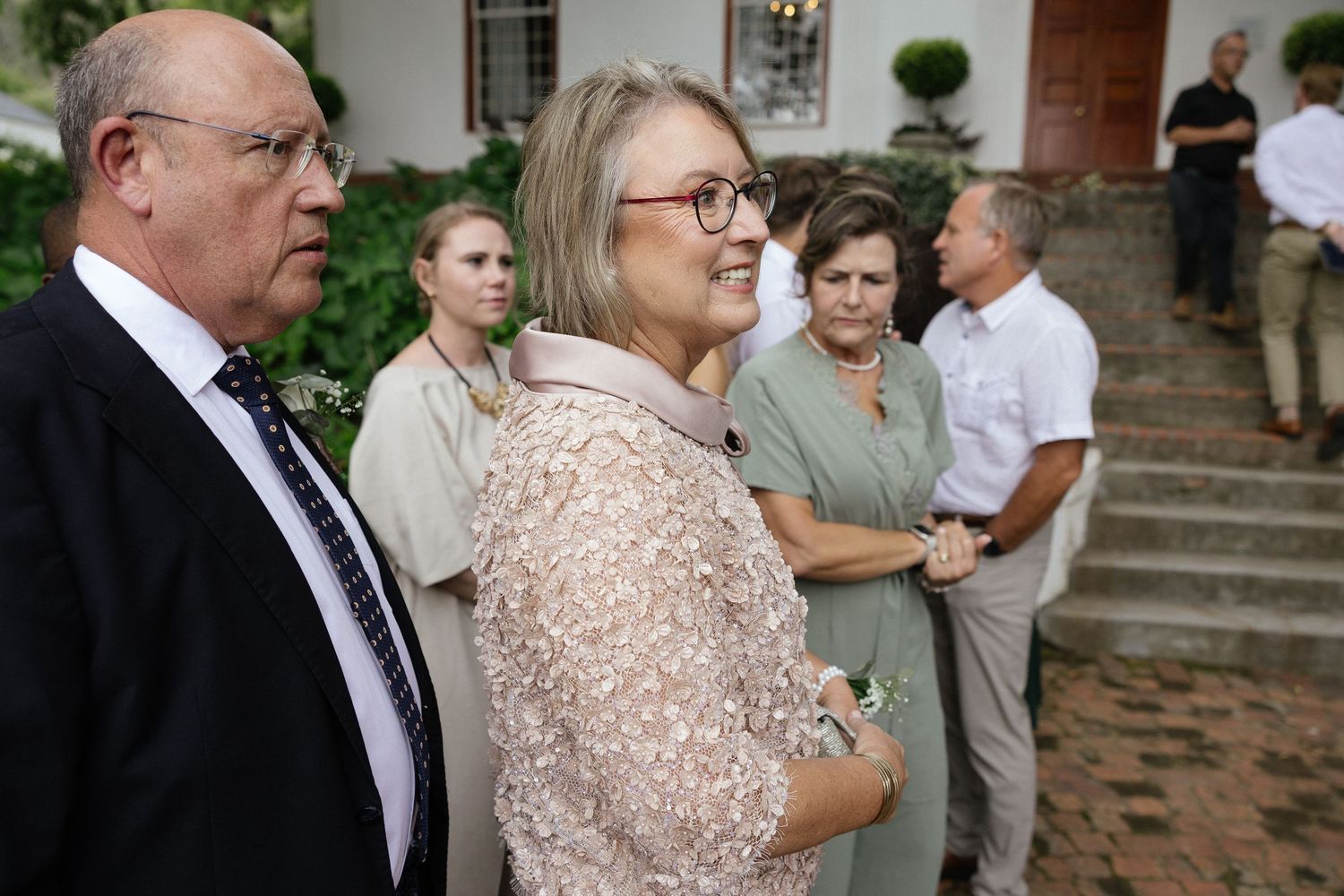 Wedding photographer Christene de Coning at Diamant Estate in Paarl with Deon Meiring and Masch dresses