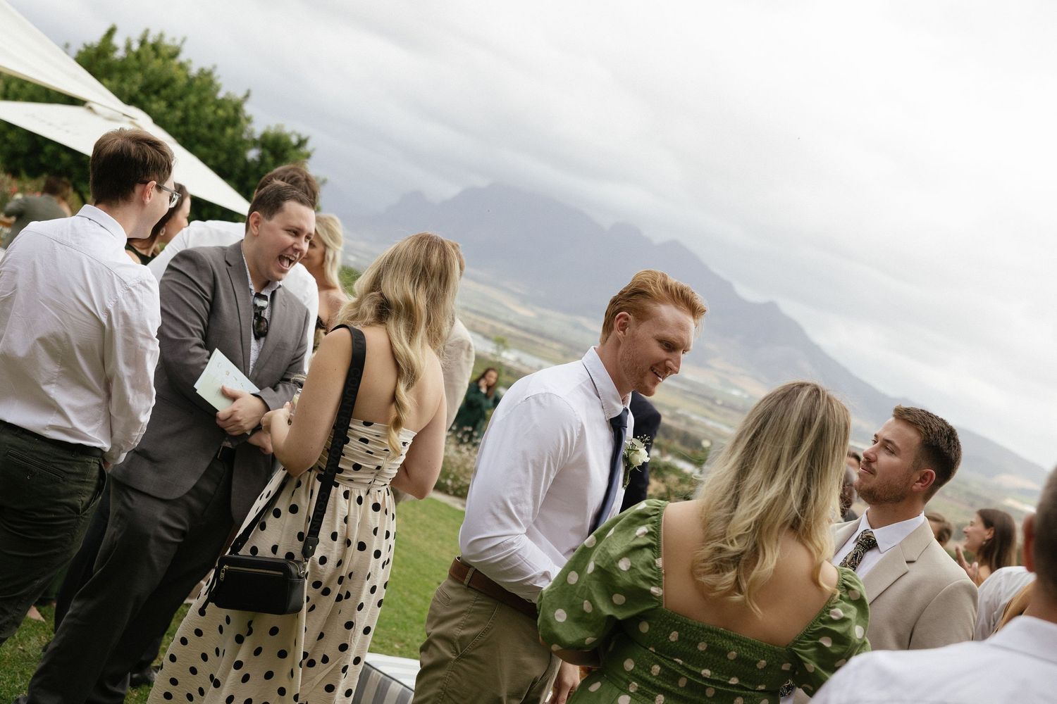 Wedding photographer Christene de Coning at Diamant Estate in Paarl with Deon Meiring and Masch dresses