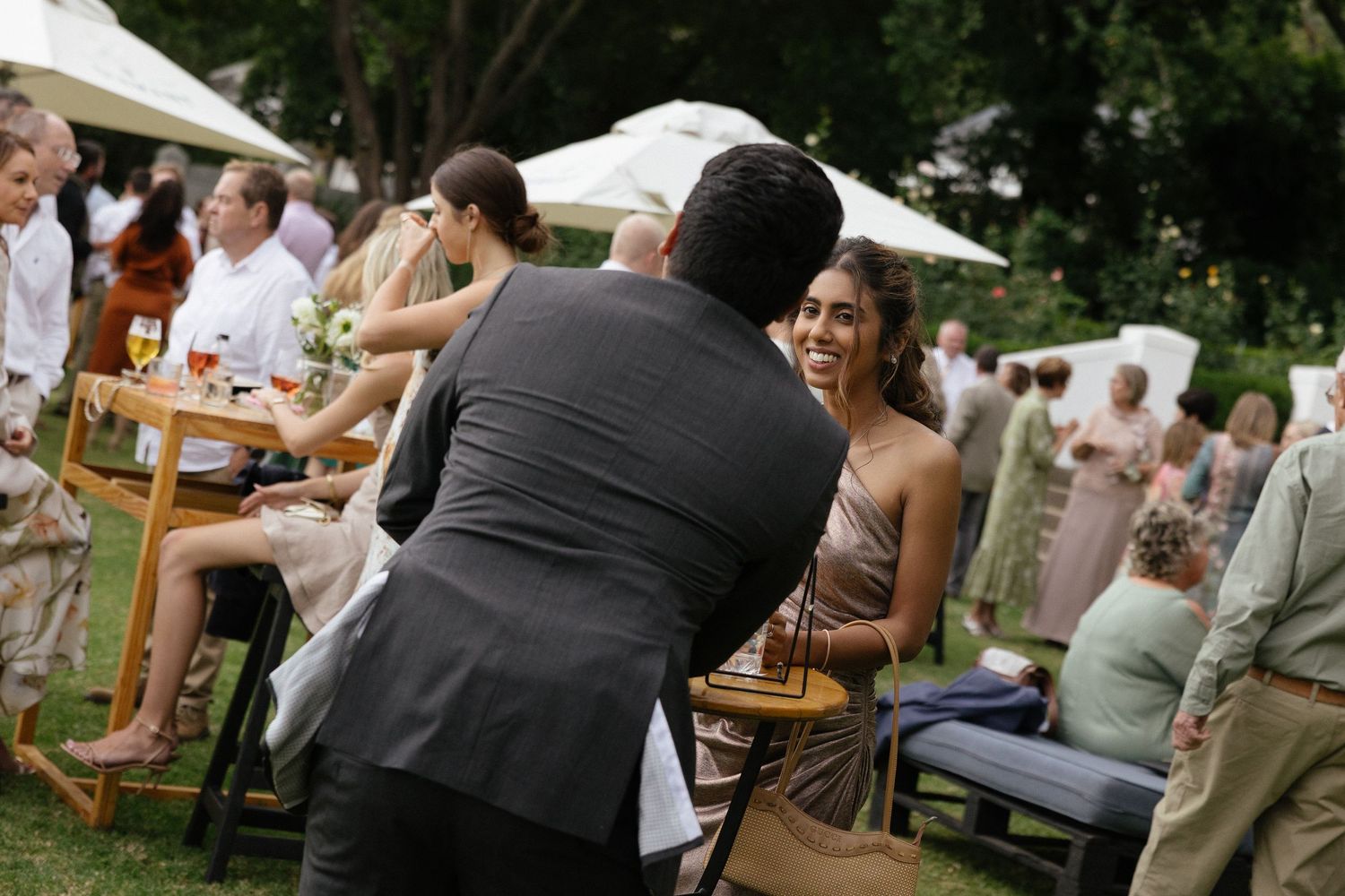 Wedding photographer Christene de Coning at Diamant Estate in Paarl with Deon Meiring and Masch dresses