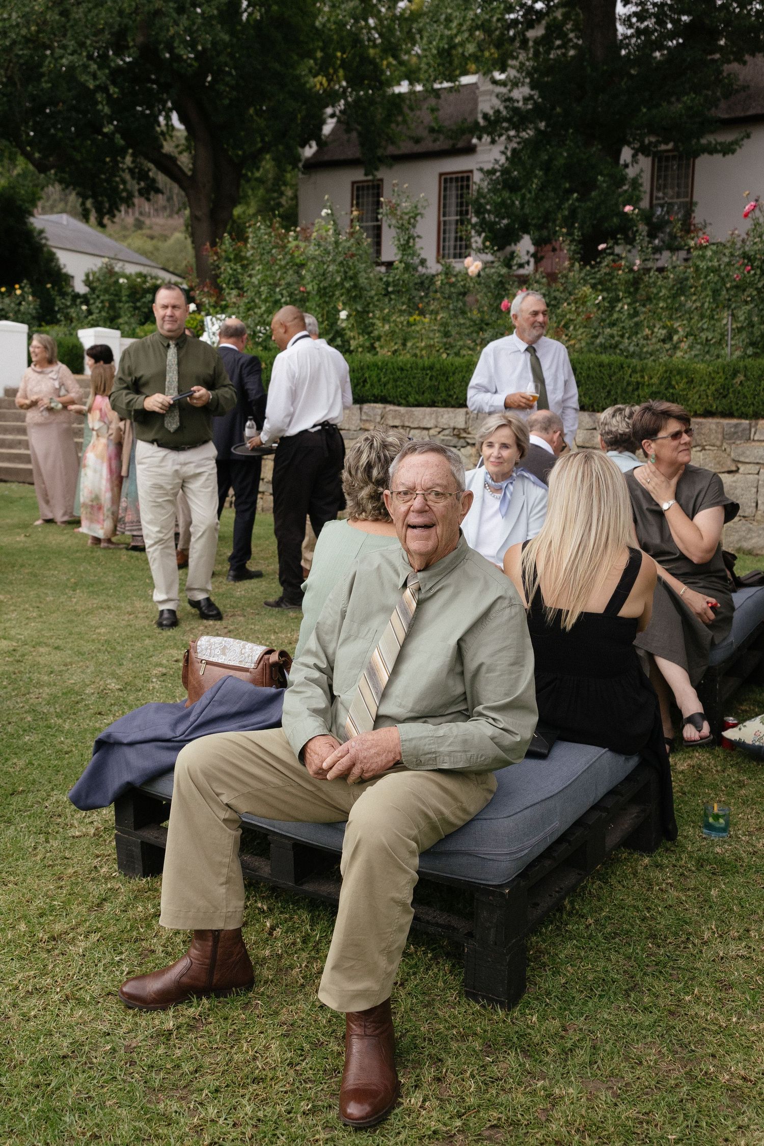 Wedding photographer Christene de Coning at Diamant Estate in Paarl with Deon Meiring and Masch dresses
