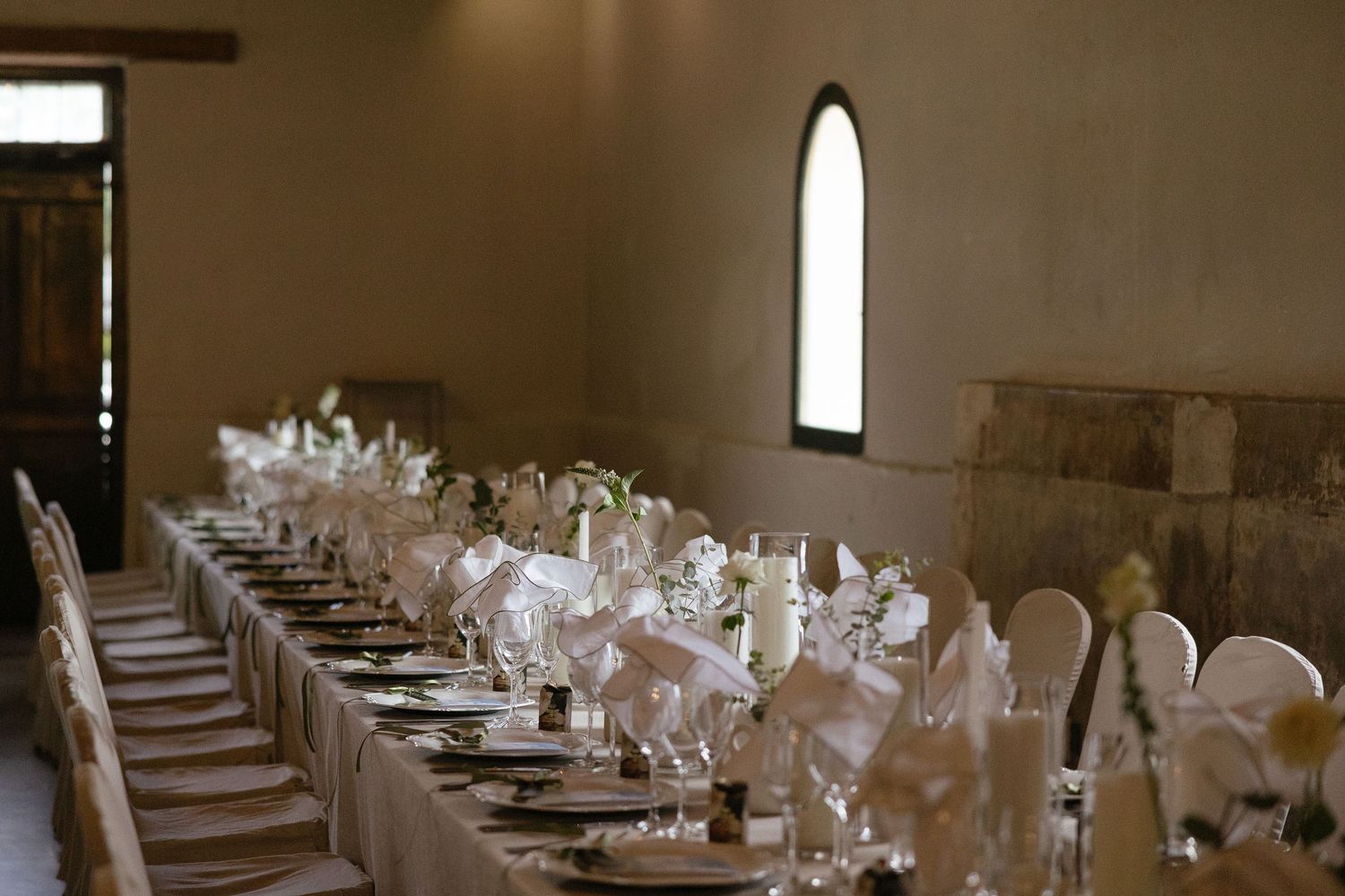 Wedding photographer Christene de Coning at Diamant Estate in Paarl with Deon Meiring and Masch dresses