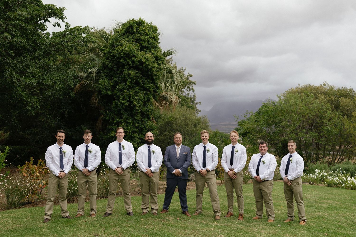Wedding photographer Christene de Coning at Diamant Estate in Paarl with Deon Meiring and Masch dresses