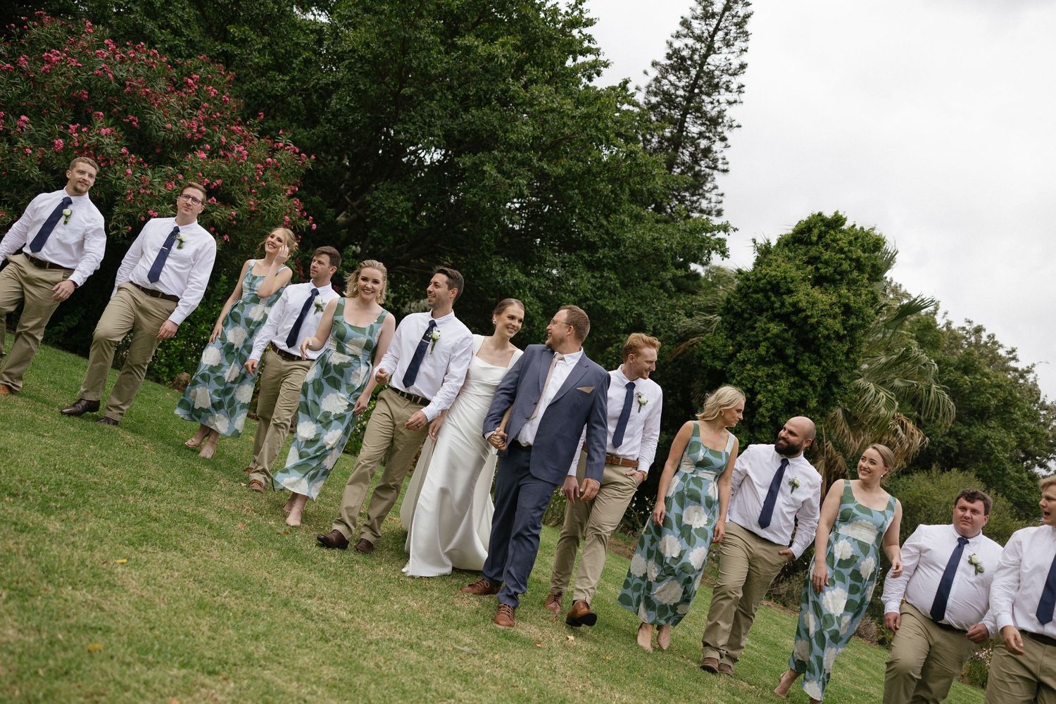 Wedding photographer Christene de Coning at Diamant Estate in Paarl with Deon Meiring and Masch dresses