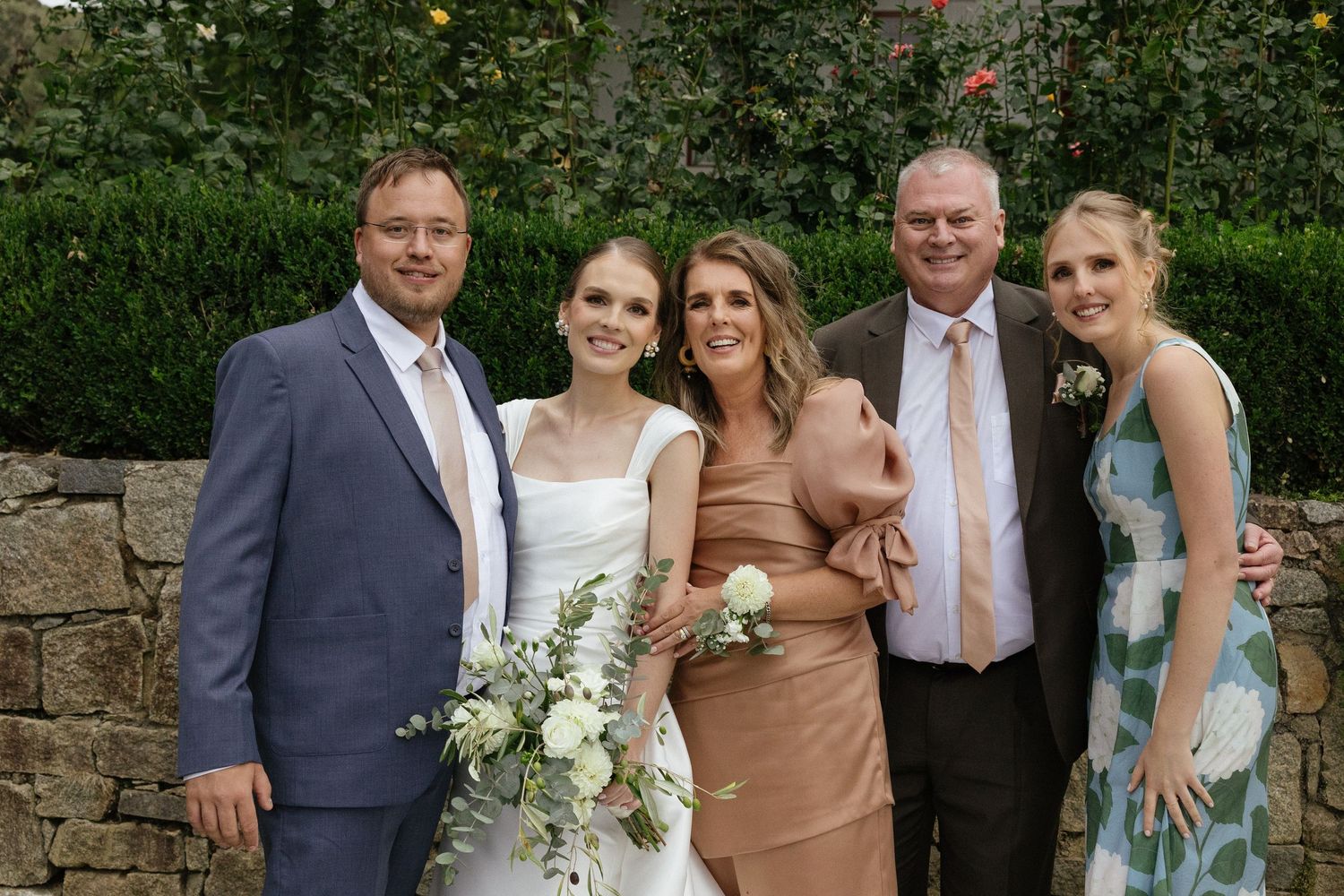 Wedding photographer Christene de Coning at Diamant Estate in Paarl with Deon Meiring and Masch dresses