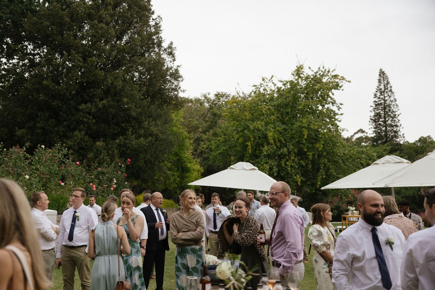 Wedding photographer Christene de Coning at Diamant Estate in Paarl with Deon Meiring and Masch dresses