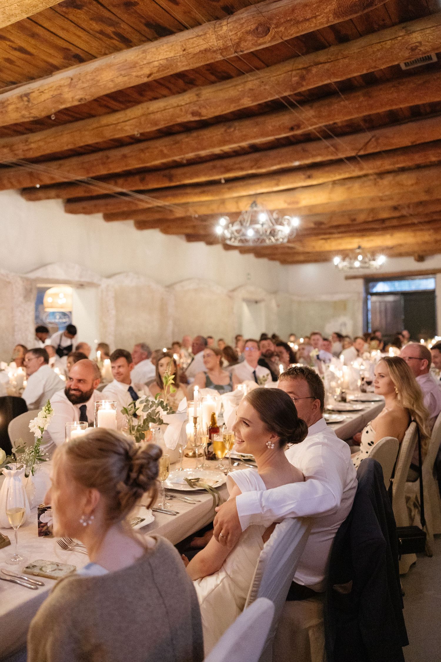Wedding photographer Christene de Coning at Diamant Estate in Paarl with Deon Meiring and Masch dresses