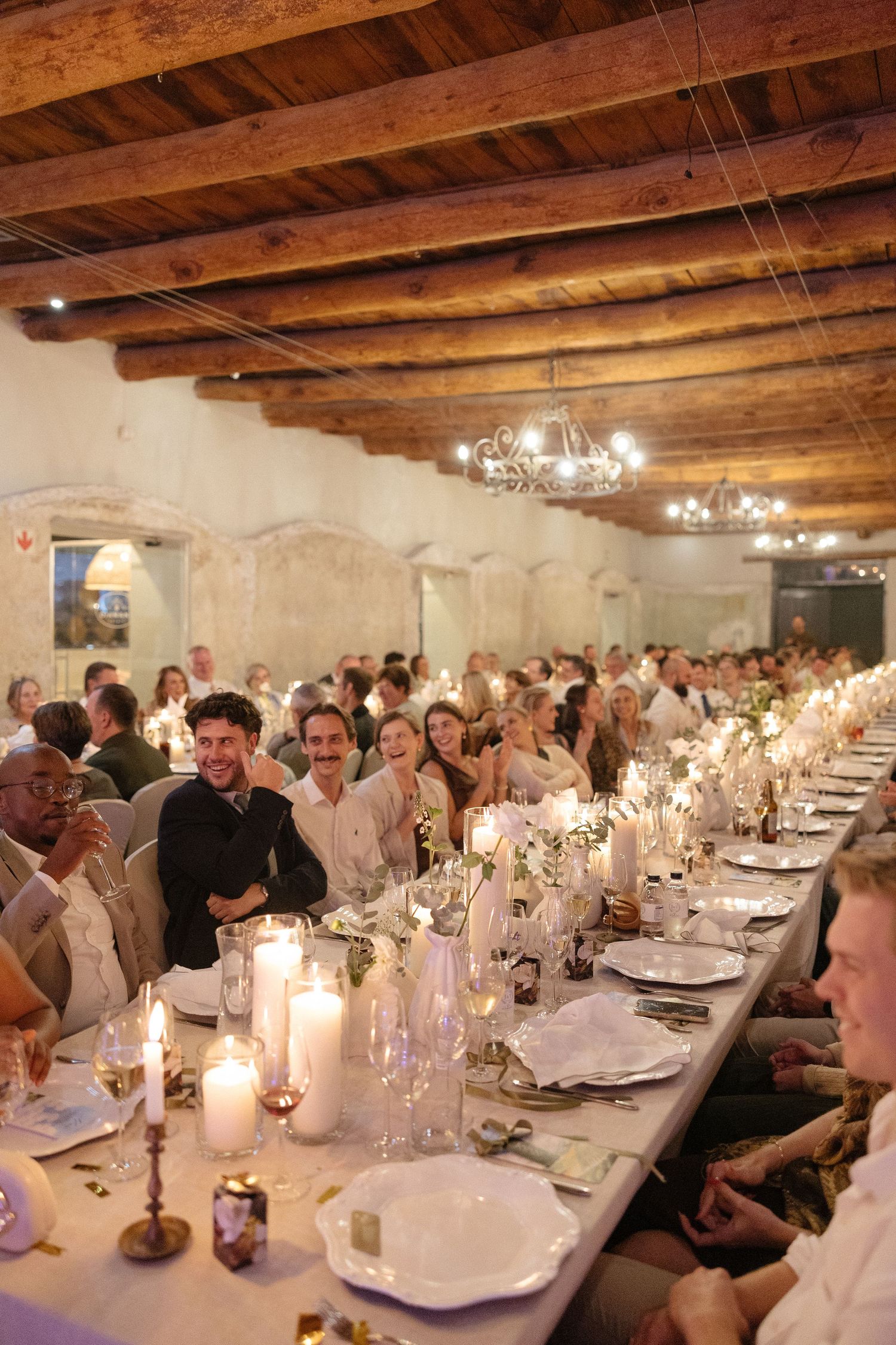 Wedding photographer Christene de Coning at Diamant Estate in Paarl with Deon Meiring and Masch dresses