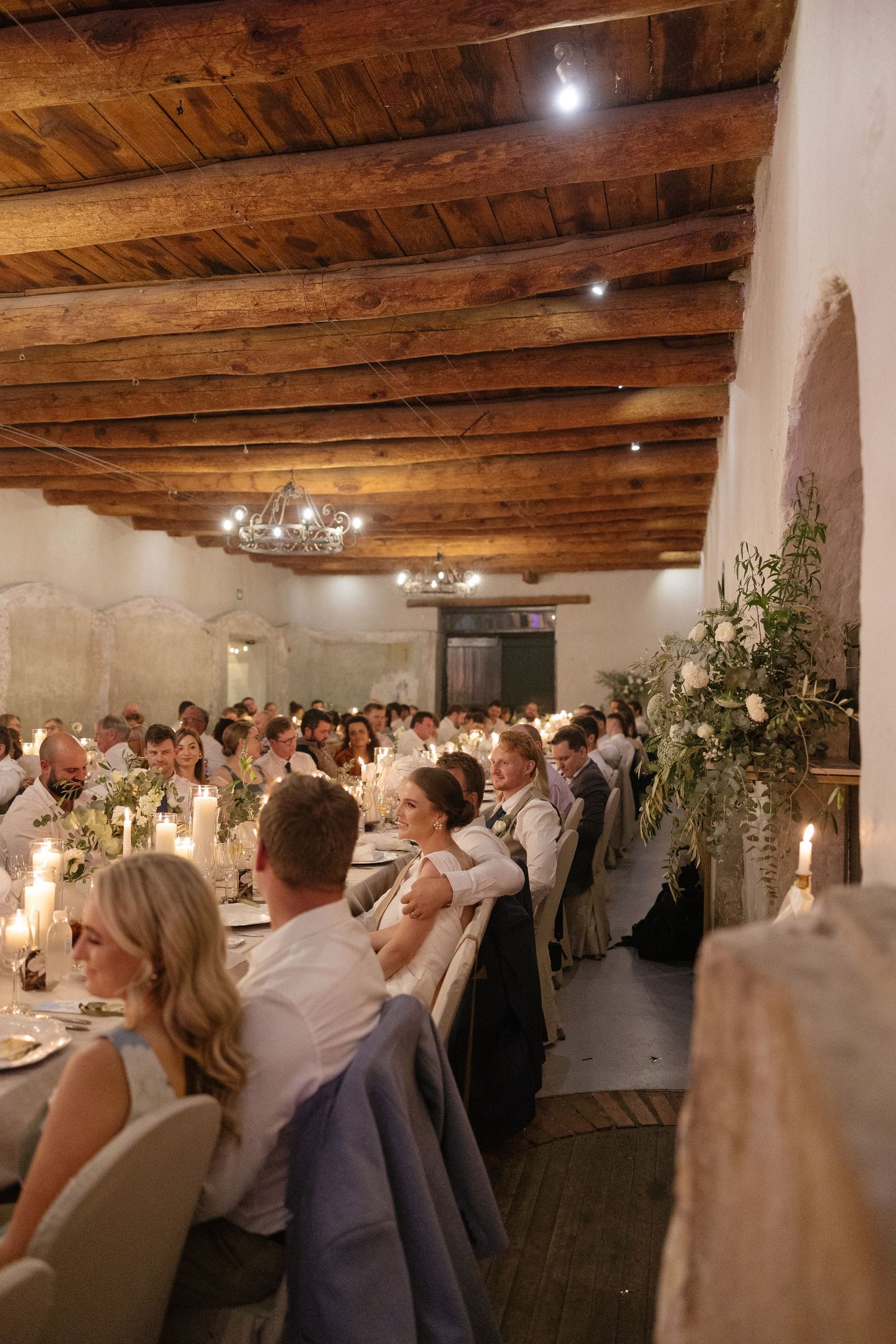 Wedding photographer Christene de Coning at Diamant Estate in Paarl with Deon Meiring and Masch dresses