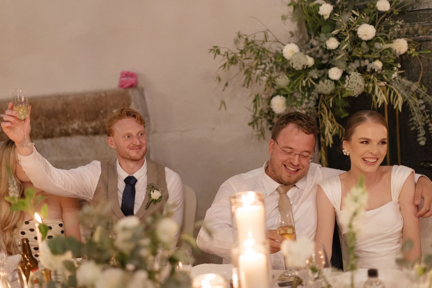 Wedding photographer Christene de Coning at Diamant Estate in Paarl with Deon Meiring and Masch dresses
