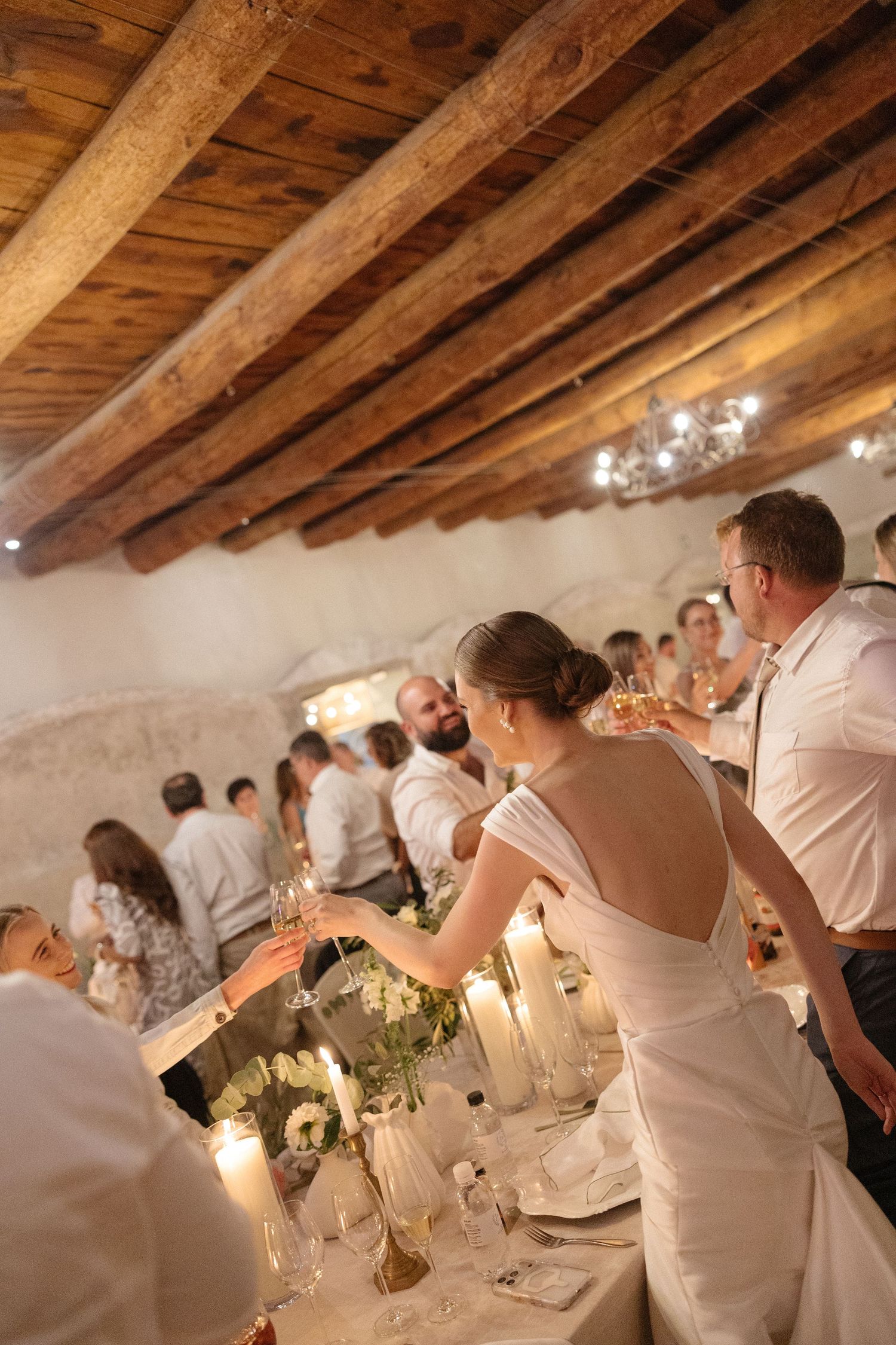 Wedding photographer Christene de Coning at Diamant Estate in Paarl with Deon Meiring and Masch dresses