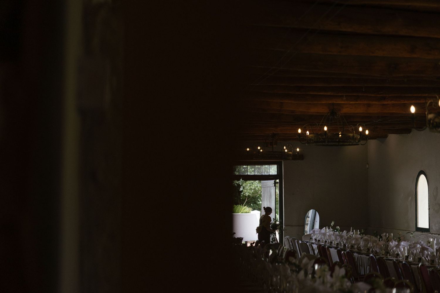 Wedding photographer Christene de Coning at Diamant Estate in Paarl with Deon Meiring and Masch dresses
