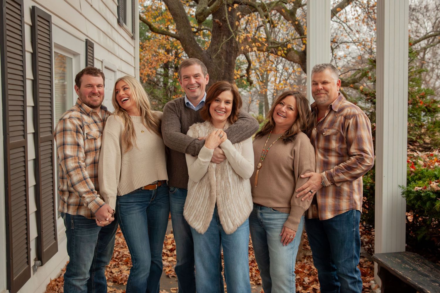 Family photos in Ozark, Missouri