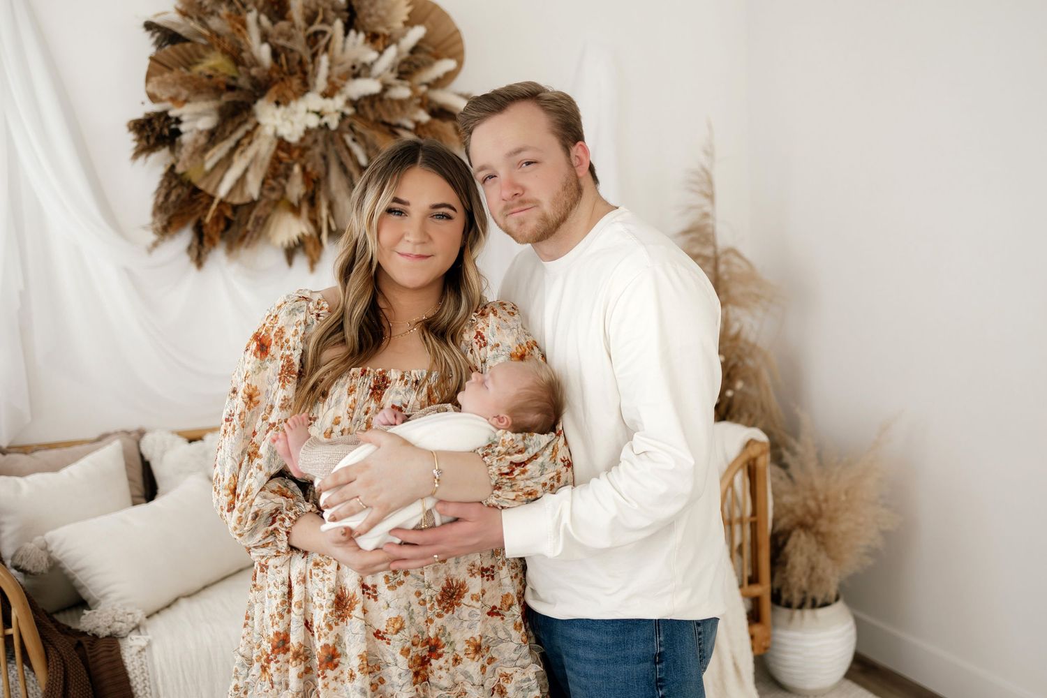 professional newborn photographer
posed newborn in utah studio