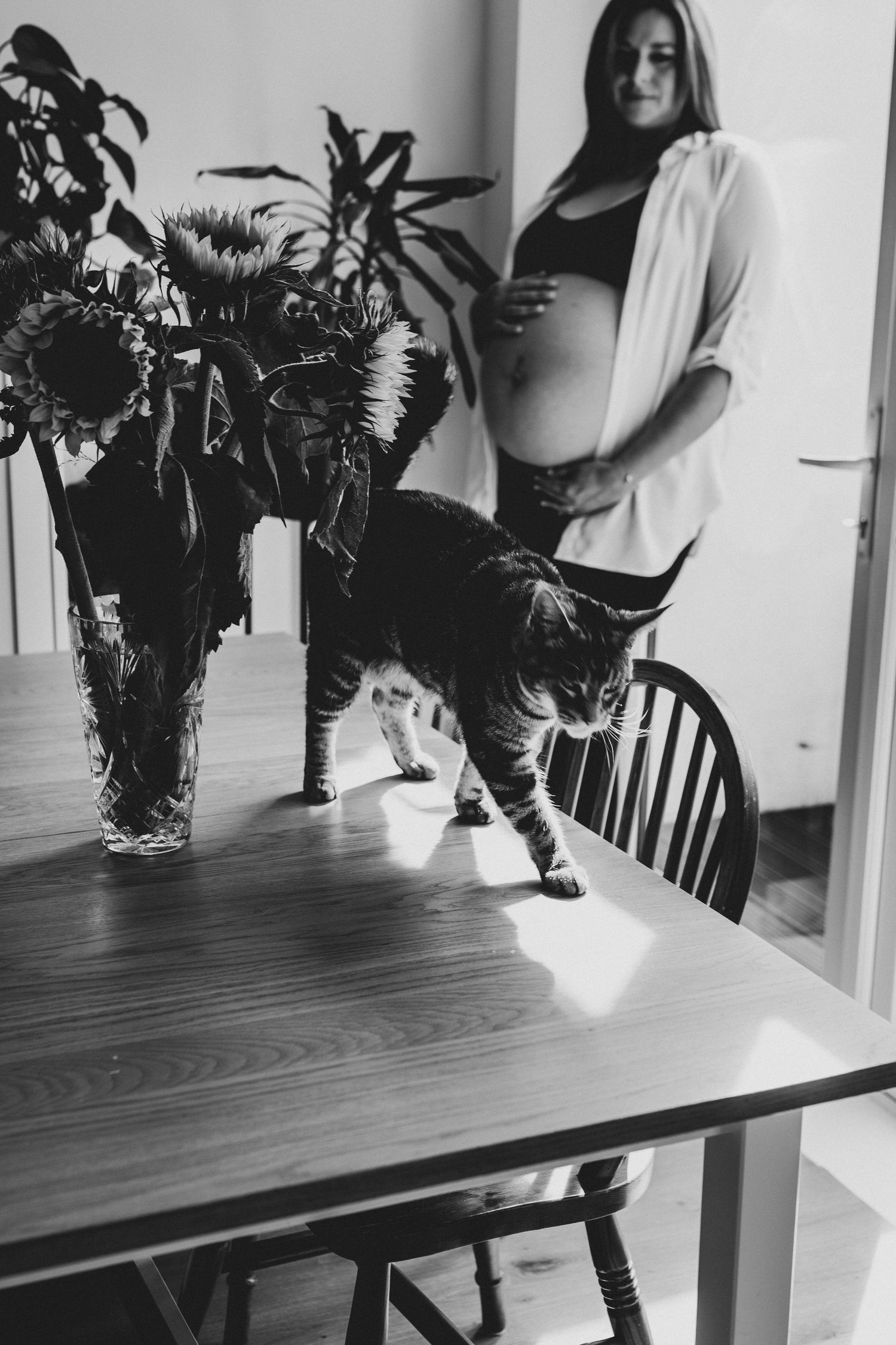 Maternity Photo Shoot at Home