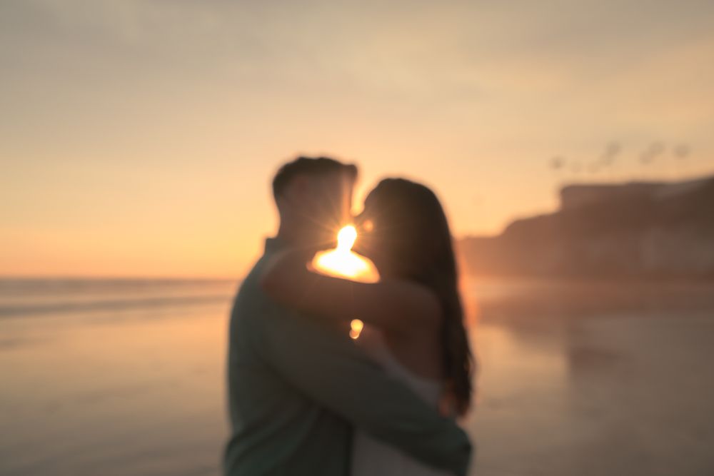 Romantic and Fun Engagement Photos in Golden Hour light in Pismo Beach, California, from an Arroyo Grande Wedding Photographer.