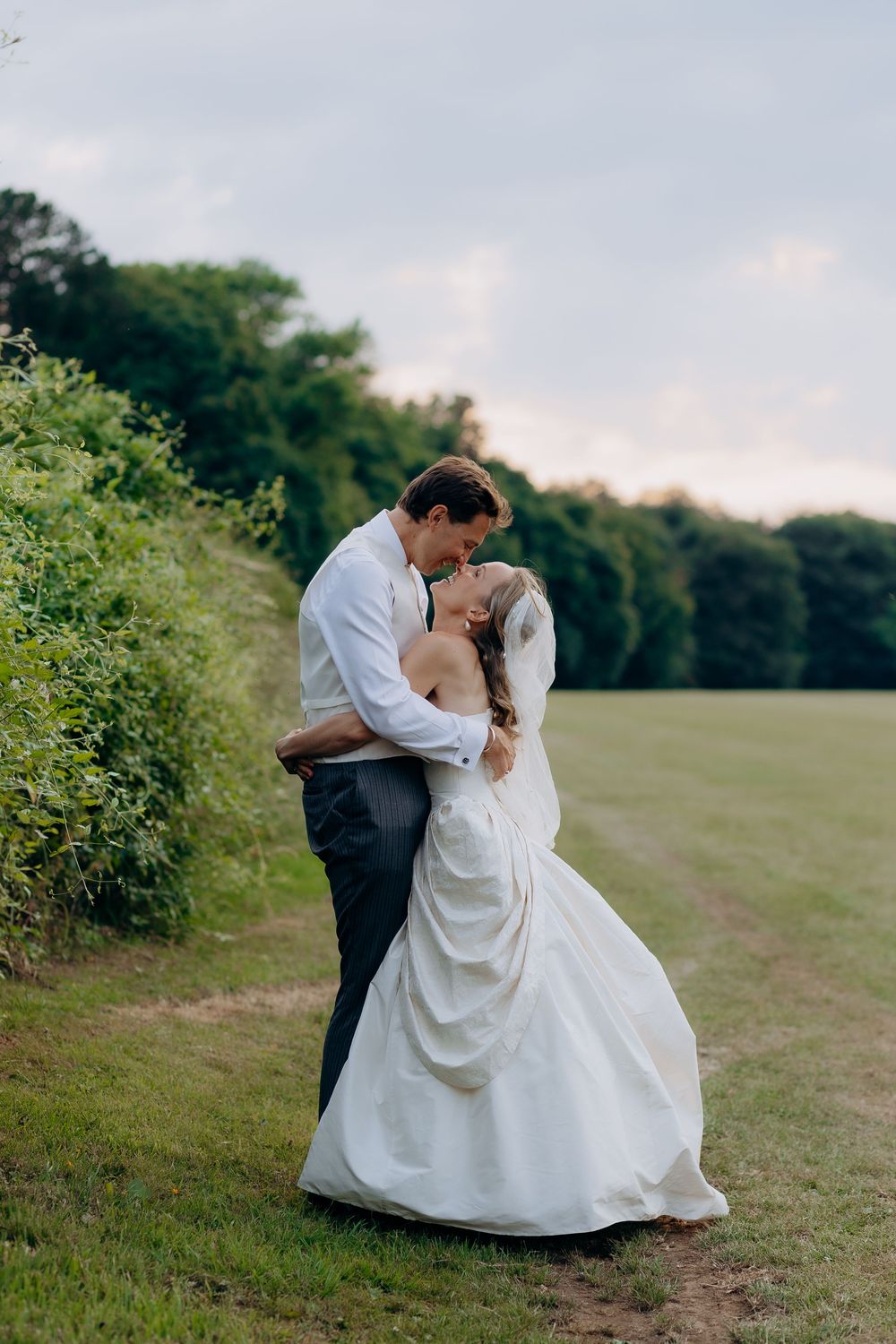 Documentary wedding photography at Clearwell Castle UK wedding.