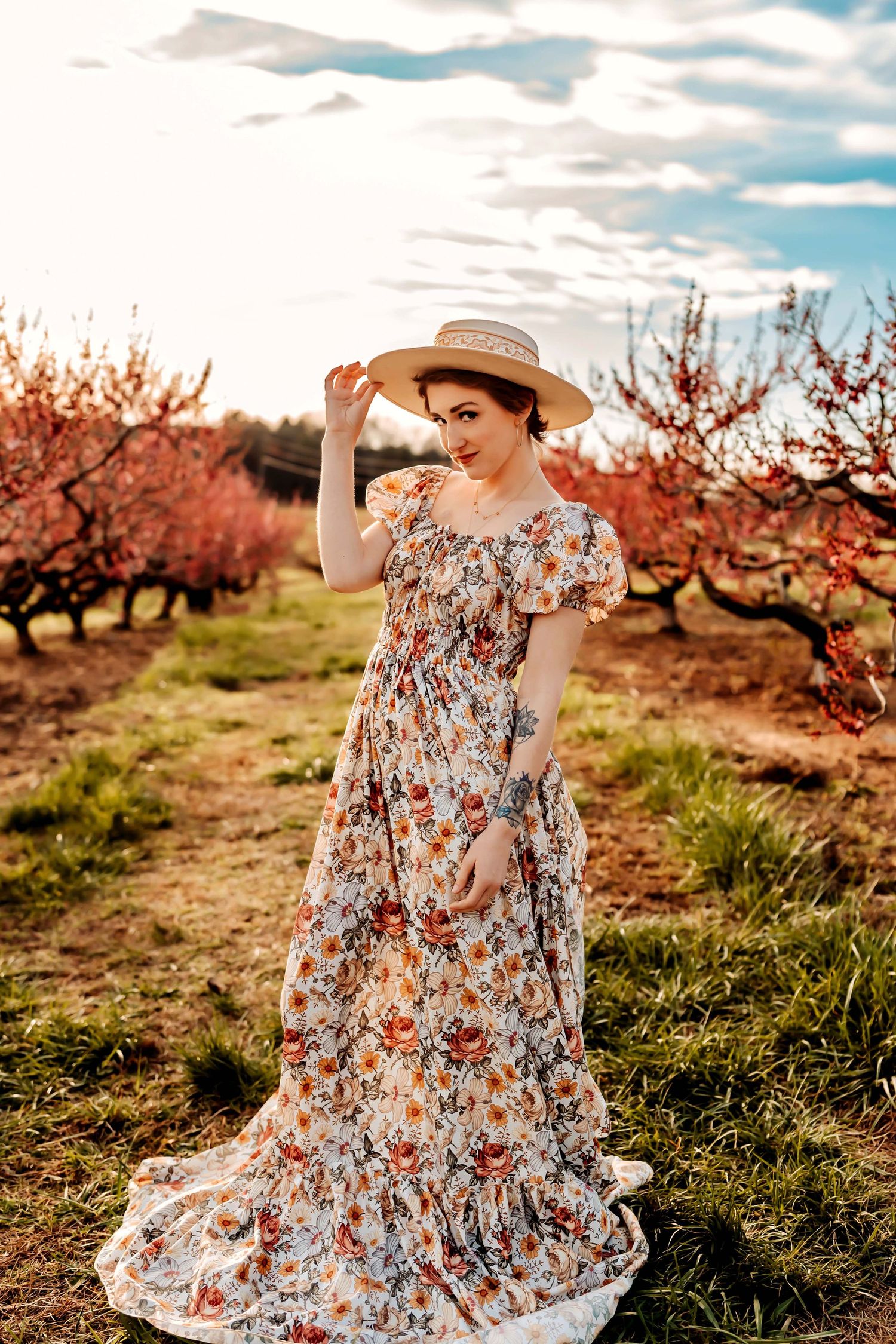 FAMILY PHOTOS AT BJ REECE APPLE ORCHARDS | ELLIJAY, GA