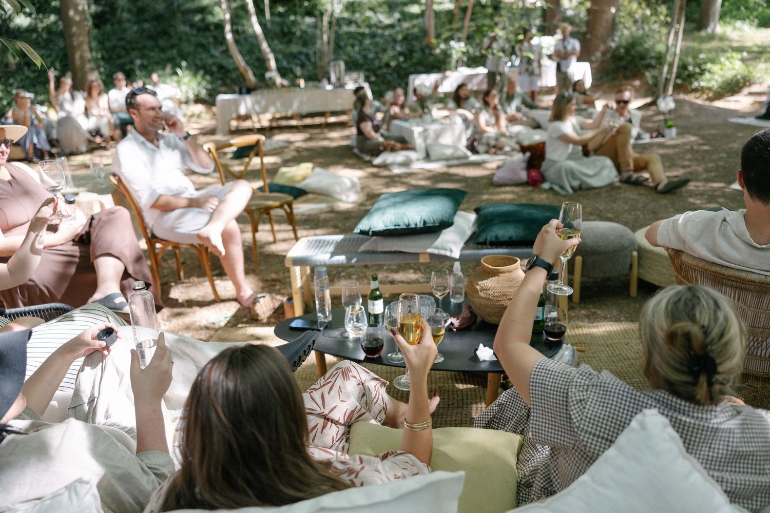 Forest Cottage Cape Town wedding photographer. The Hustle team. Chadwick Jubber. Theodore Key.  Rolling Events. Michelle Moolma