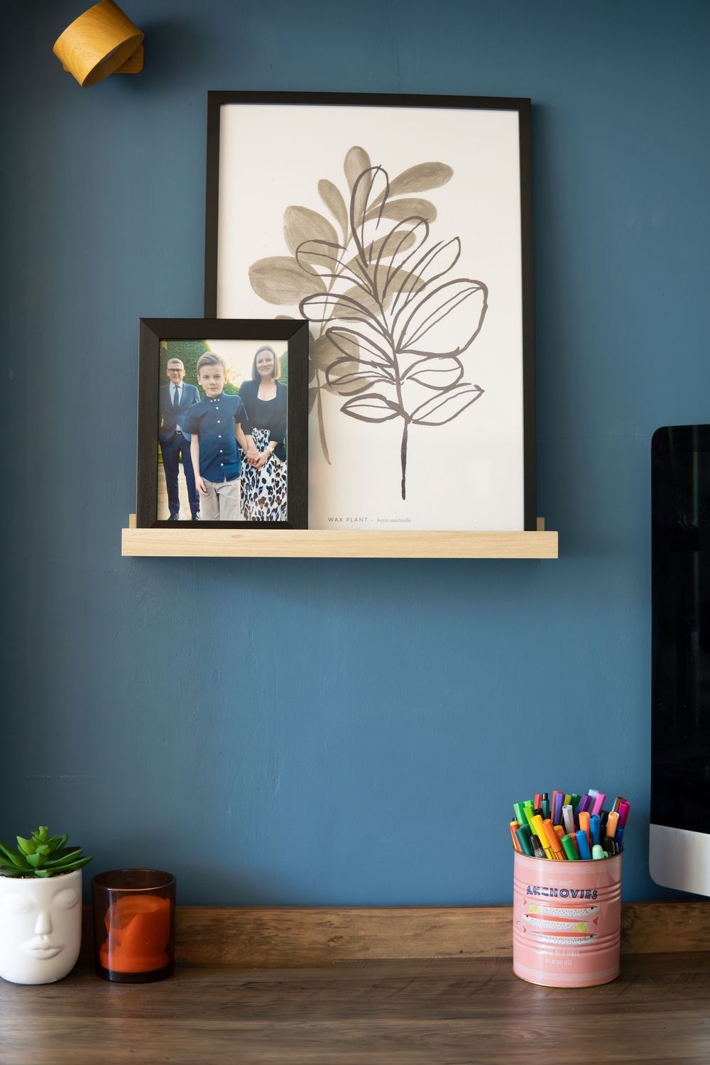 Working desk and work space photographed by BLOOM Fabulous Photography