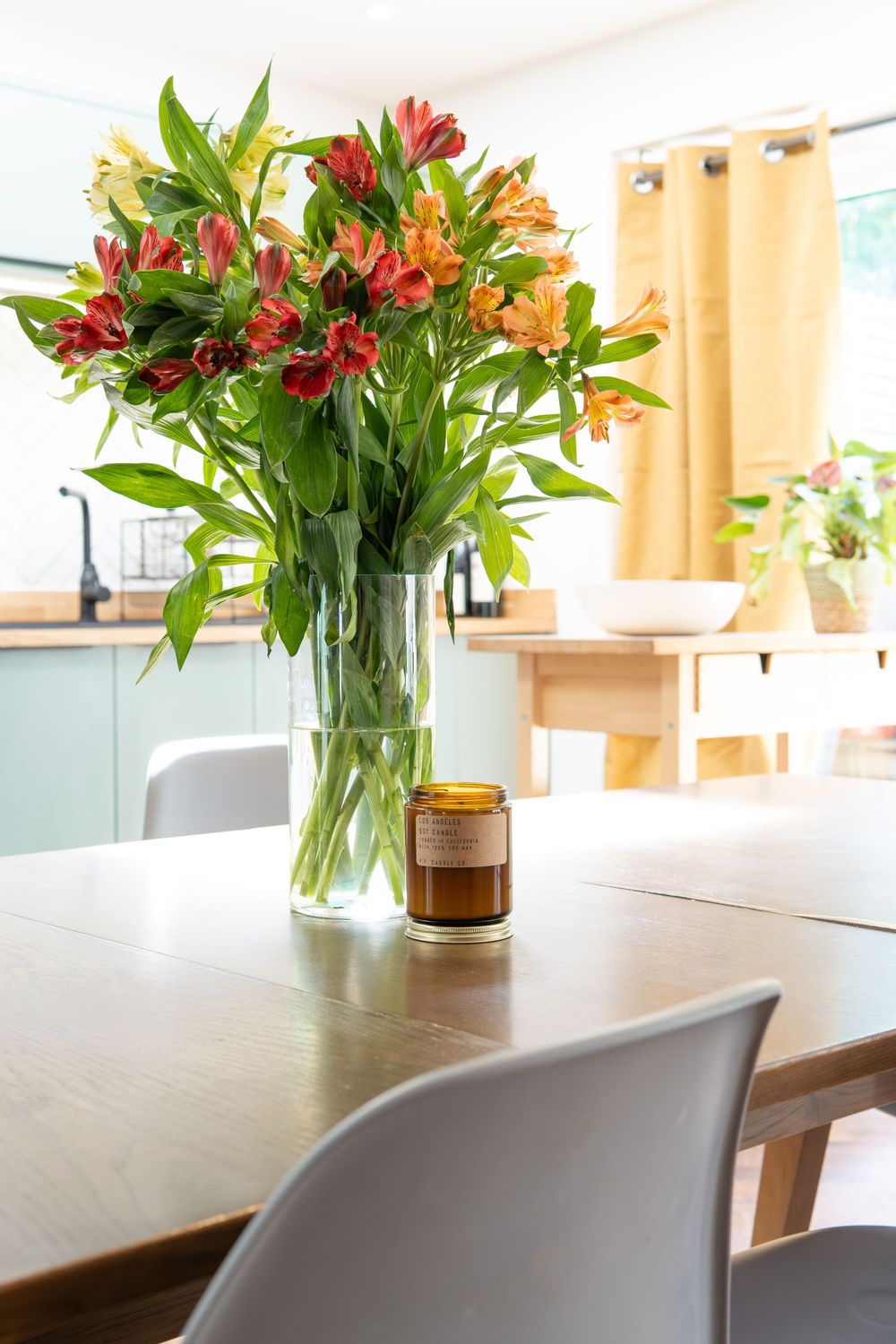 Flowers in a beautiful renovated home photographed by BLOOM Fabulous Photography