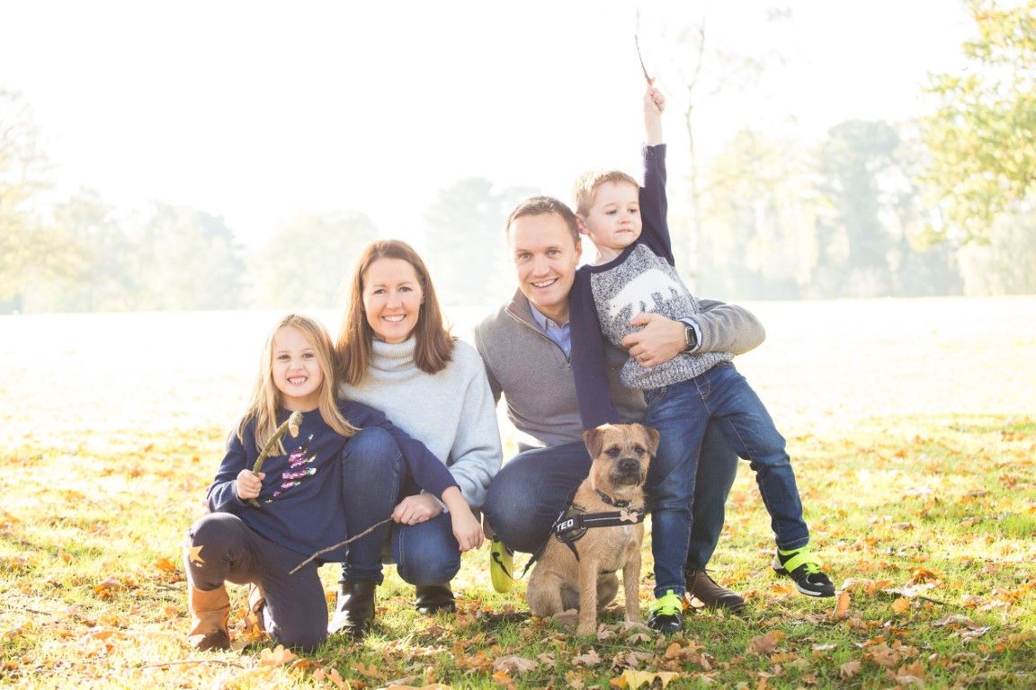 Family Photoshoot in Crewe Nantwich Queens Park Cheshire