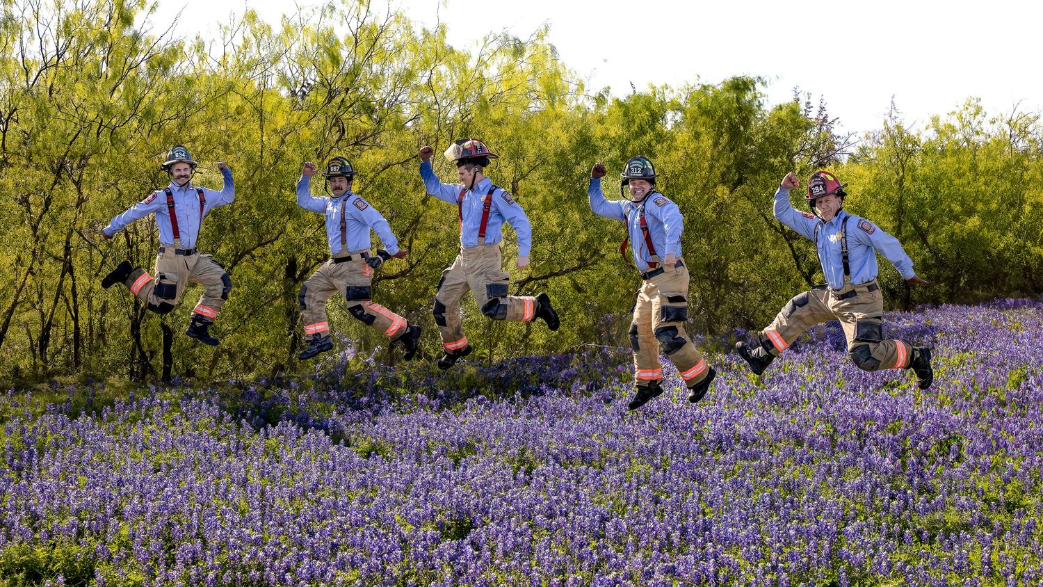 Irving Fire Department officers
