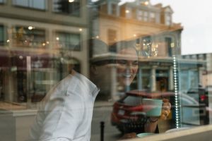 Engagement photo session downtown Kingston