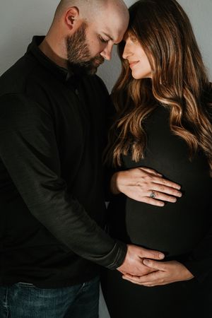 Maternity session at The Atelier In Lindale Texas