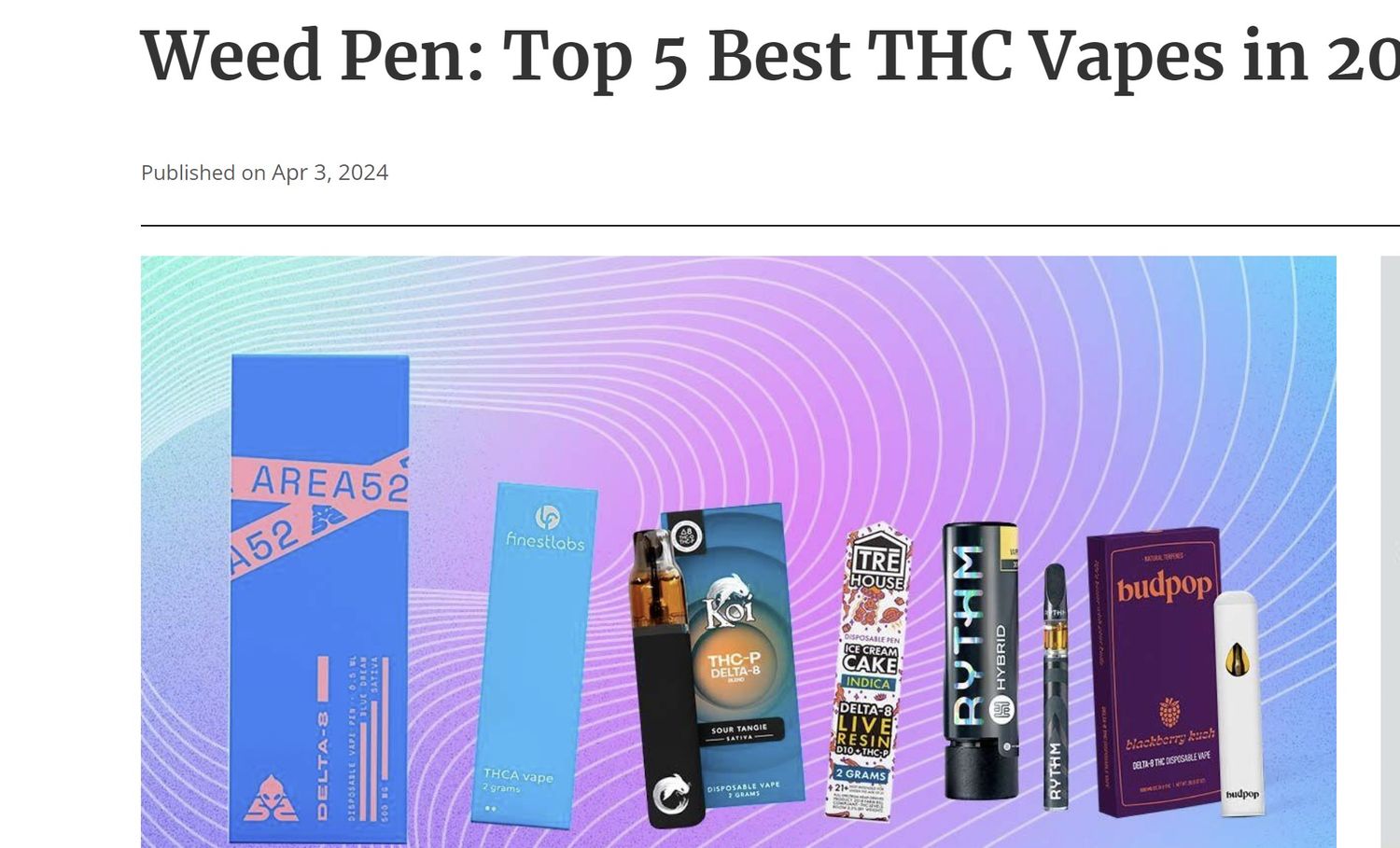 Weed Pen Thc Vape