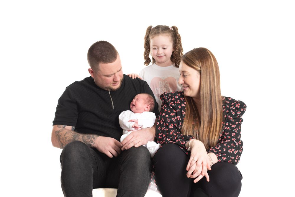 Newborn Photography, Plymouth Studio