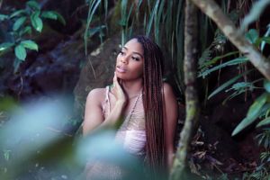 Puerto Rico Photographer. Albert Ray Photo. Rainforest Photoshoot. Female Portraits. Book Now. Waterfall Photoshoot. El Yunque. Photography