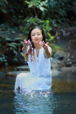 Puerto Rico Photographer. Albert Ray Photo. Rainforest Photoshoot. Female Portraits. Book Now. Waterfall Photoshoot. El Yunque. Photography
